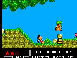 Скриншот игры Castle of Illusion Starring Mickey Mouse